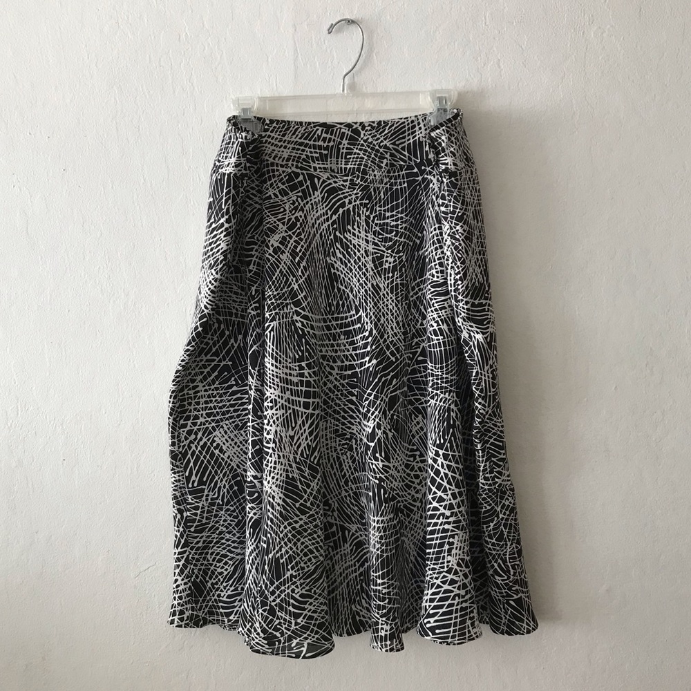 Jones New York Plus Size Genuine Silk Skirt